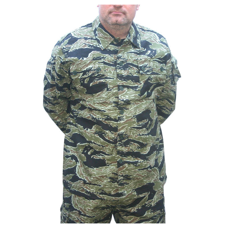 Veste camouflage Tiger Stripe Taille XL [Black Eagle]