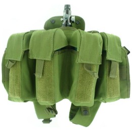 Gilet tactique GI OD + 4 pots