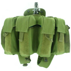 Gilet tactique GI OD + 4 pots