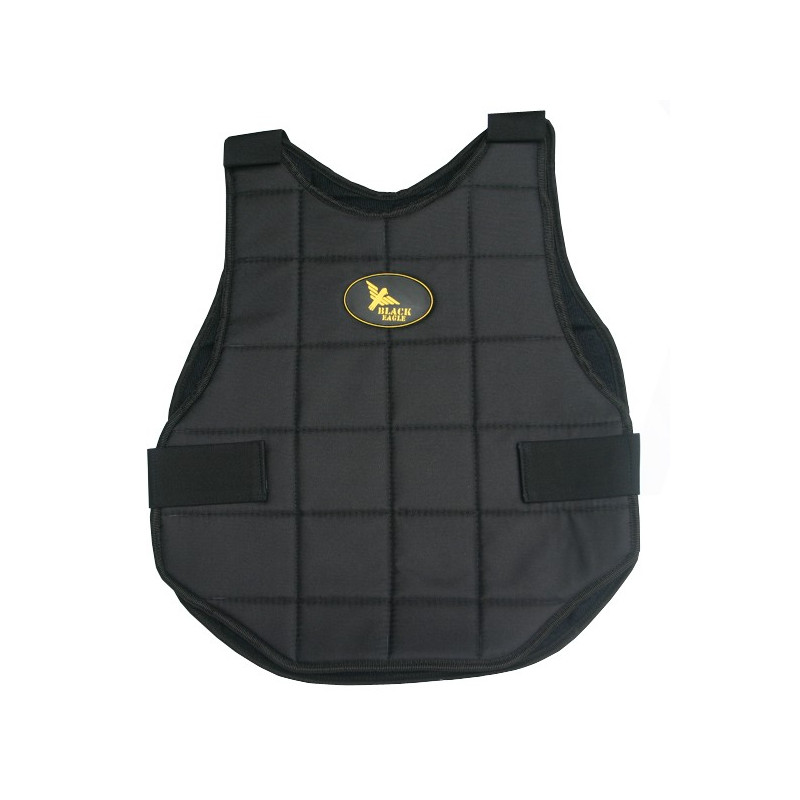 Plastron Black Eagle noir S/M