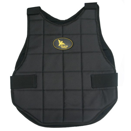 Plastron Black Eagle noir S/M/L