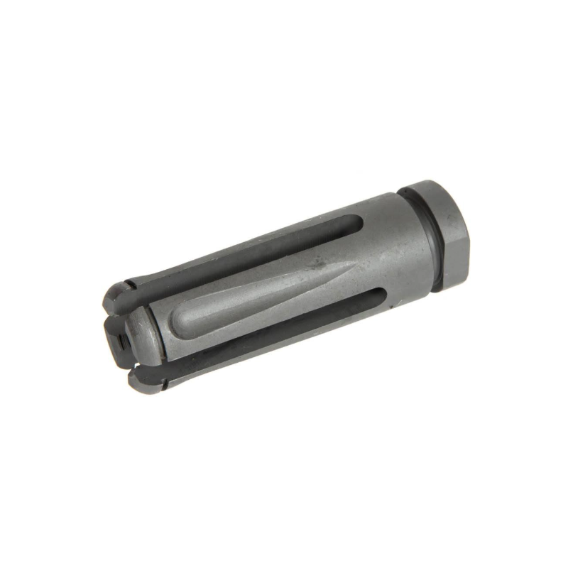 Steel flash hider - 14mm CW/CCW