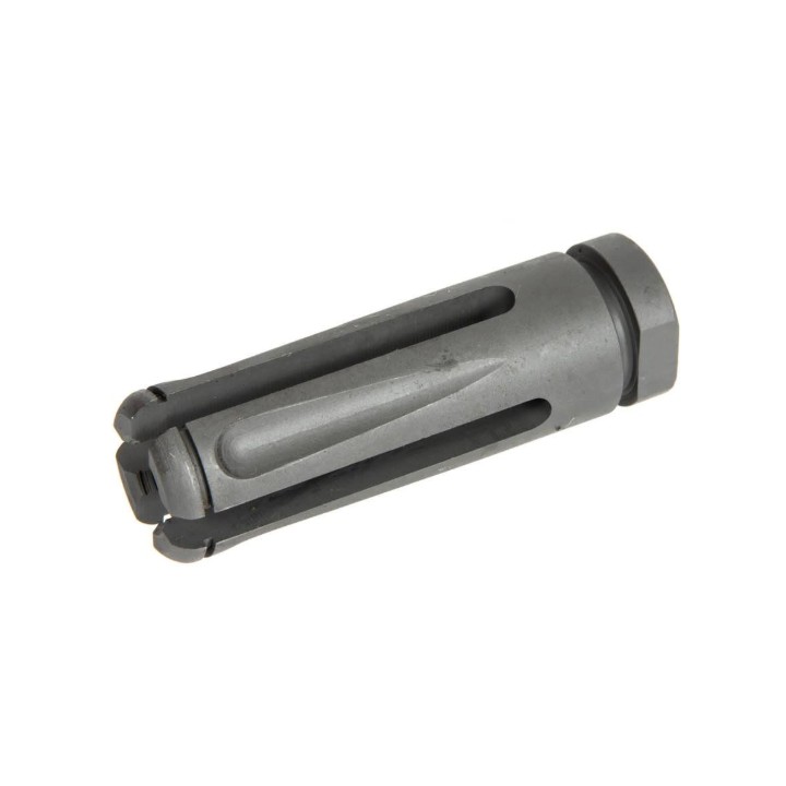 Steel flash hider - 14mm CW/CCW
