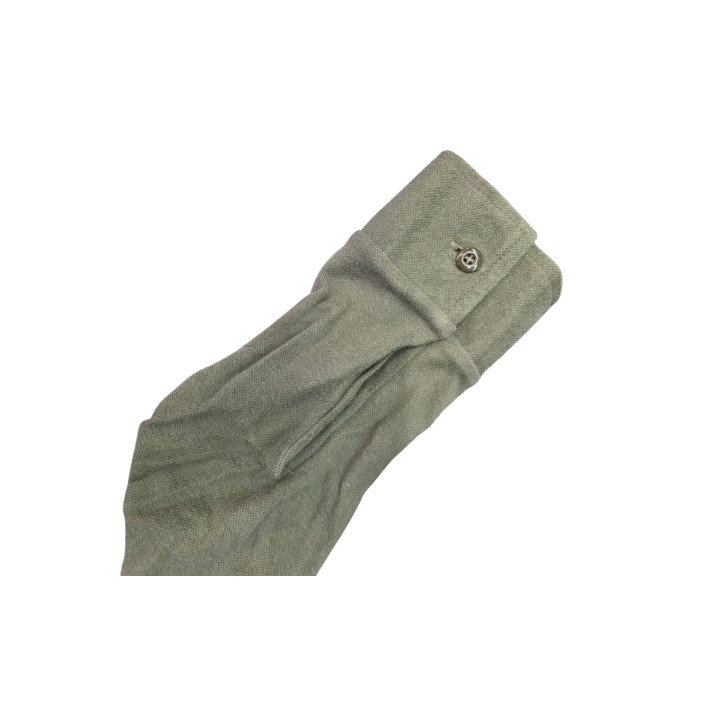T-shirt manche longue Kaki (avec demi col) - Taille 96