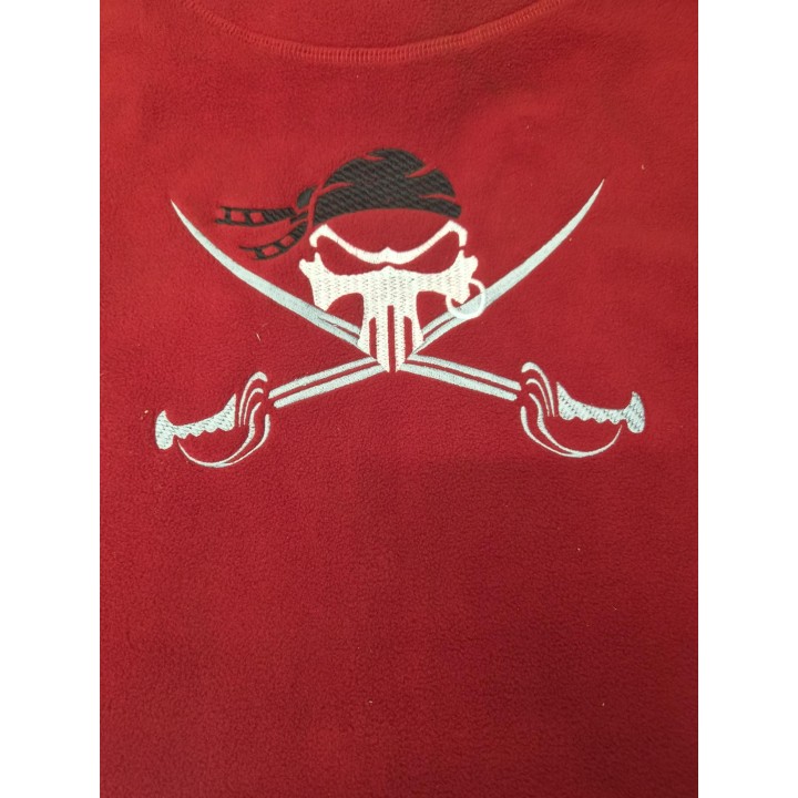 Polaire Pirate Taille M Rouge - Vestes / Pull Over