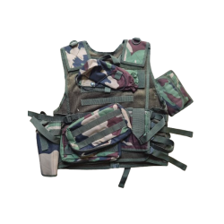 Tactical Vest Black Eagle - Version Camo L-Pouch