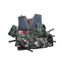 Tactical Vest Black Eagle - Version Camo L-Pouch