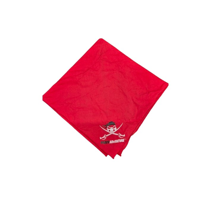 Foulard Pirante Adventure Rouge