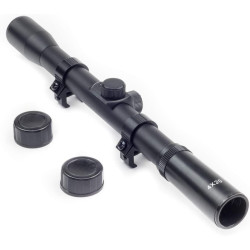VISEUR 1" AVEC MONTURES POUR CARABINE 4X20