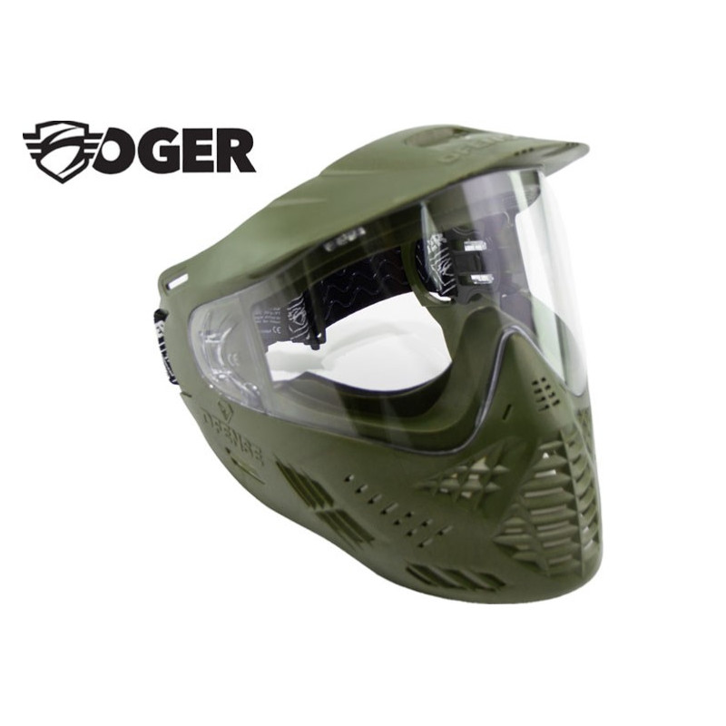 SOGER DEFENSE GOGGLE SINGLE LENS OLIVE