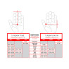 Gants de palpation en cuir Recon - Noir  Mechanix L