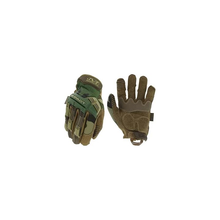 Mechanix Wear - M-Pact Woodland Camo Tactical Gants (Small, Camouflage)
