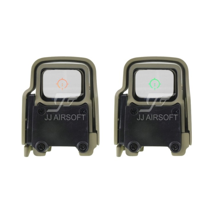 XPS 3-2 Red - Green Dot, QD Mount - Red