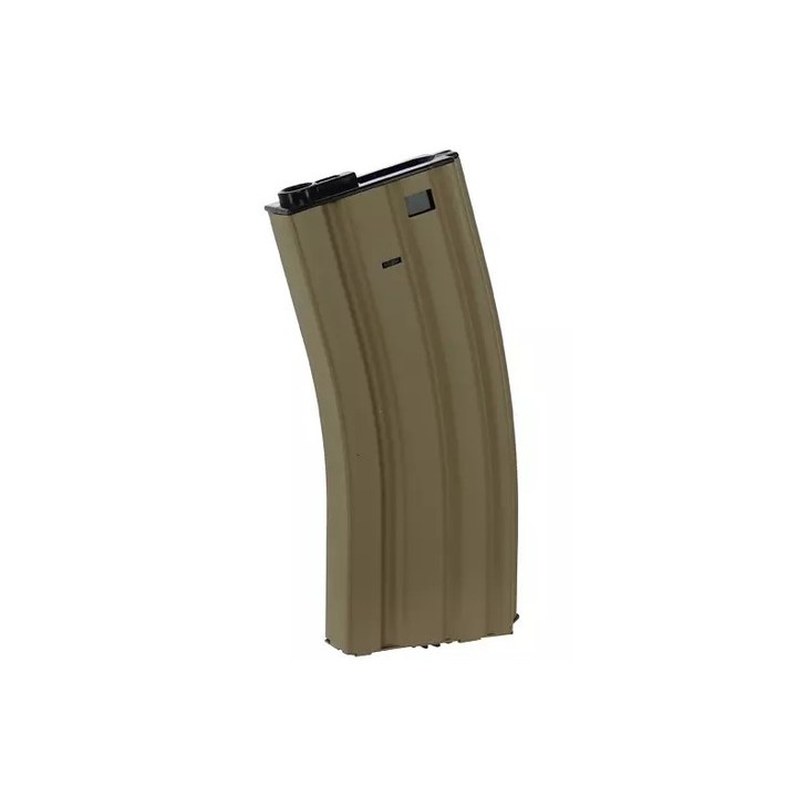 Chargeur M4 Hi-Cap Métal Tan 300 billes AEG REVM122B STANAG