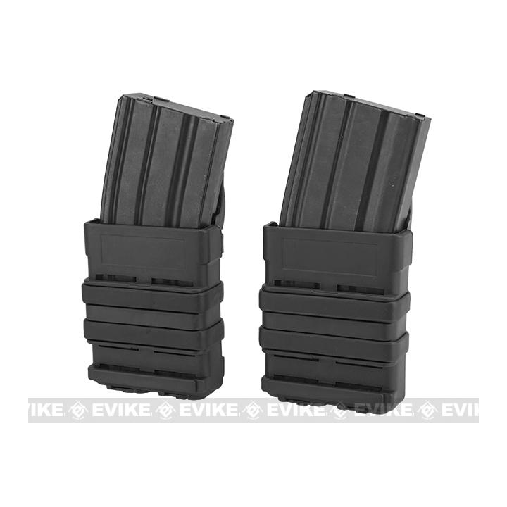 Matrix Fast Hard Shell Magazine Holster – 2x Rifle Mag Configuration (Color: Black)