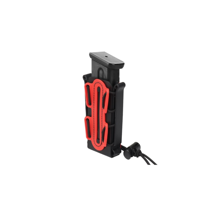 Swiss Arms Porte chargeur Type Pistolet 9mm - Noir / Rouge
