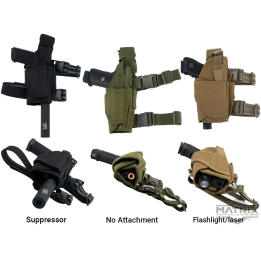 Holster de Cuisse Tornado Matrix Gaucher Digital Desert | Airsoft