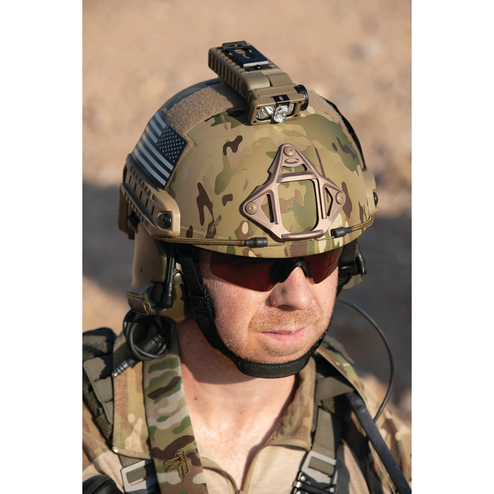 Lampe Tactique LED Militaire 55lms IPX7 Coyote | Airsoft