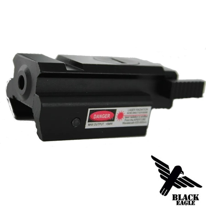 Pointeur laser rouge airsoft classe 3R faisceau 625 nm Black Eagle