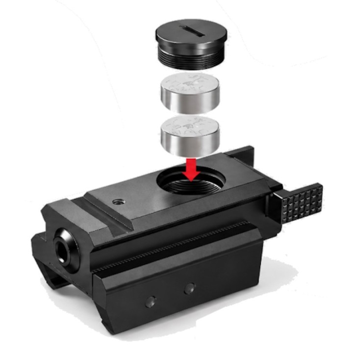 Viseur laser rouge Picatinny 20 mm serrage Allen Black Eagle Stealth v2