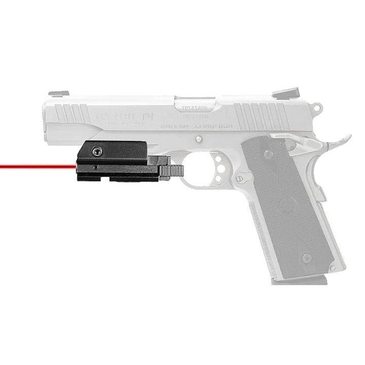 Viseur laser tactique rouge Black Eagle BS-8 boîtier aluminium noir mat
