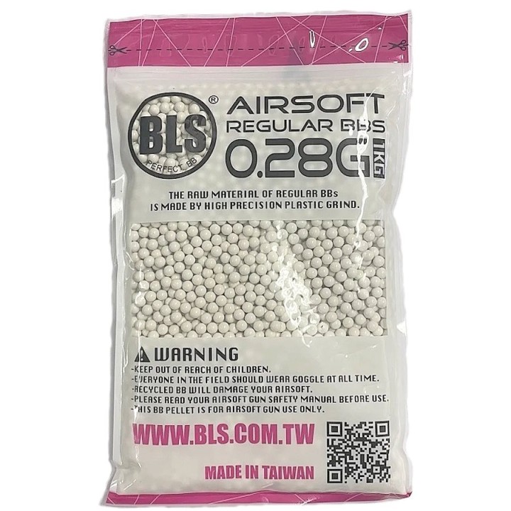 BLS BIO - 0,28g 3500bb Pellets - WHITE - BBS