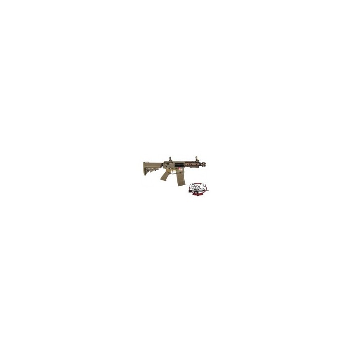 G&P Rapid Gun Dark Earth AEG M4 CQB aluminium haute qualité