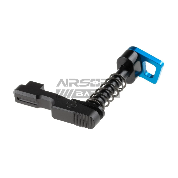 Mag Catch M4 CNC Bleu | Arrêtoir de Chargeur Airsoft
