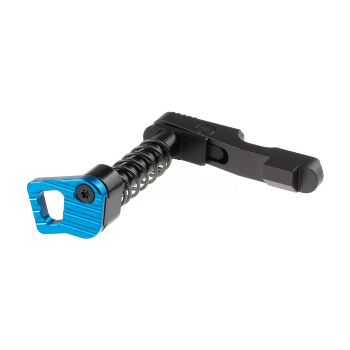 Mag Catch M4 CNC Bleu | Arrêtoir de Chargeur Airsoft
