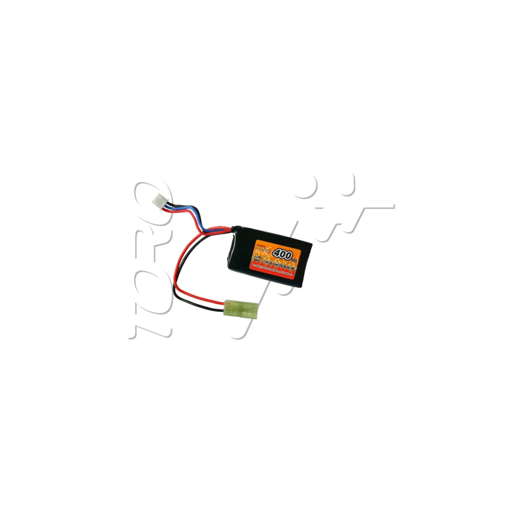 Batterie LIPO - 400mAh 7,4V - Swiss Arms