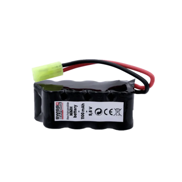 Batterie NIMH - 1100mAh 9,6V - Swiss Arms