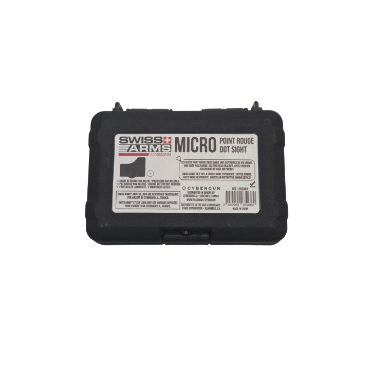 Micro Point Rouge Swiss Arms Tan | Viseur Red Dot Airsoft