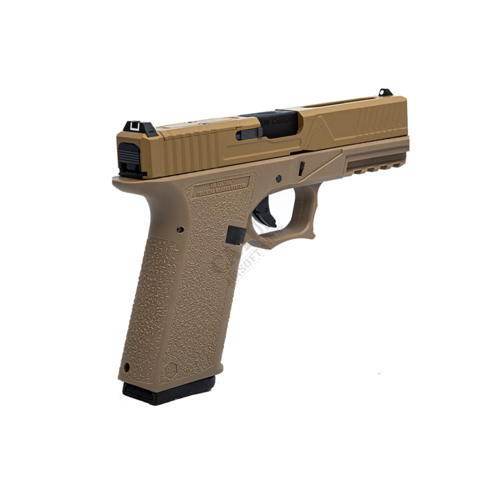 Pistolet GBB AW Custom VX-7311 MOS TAN Metal | Airsoft
