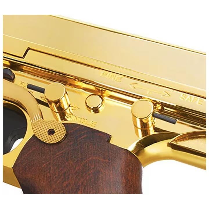 Réplique AEG Thompson M1A1 Gold Bois | Cybergun King Arms