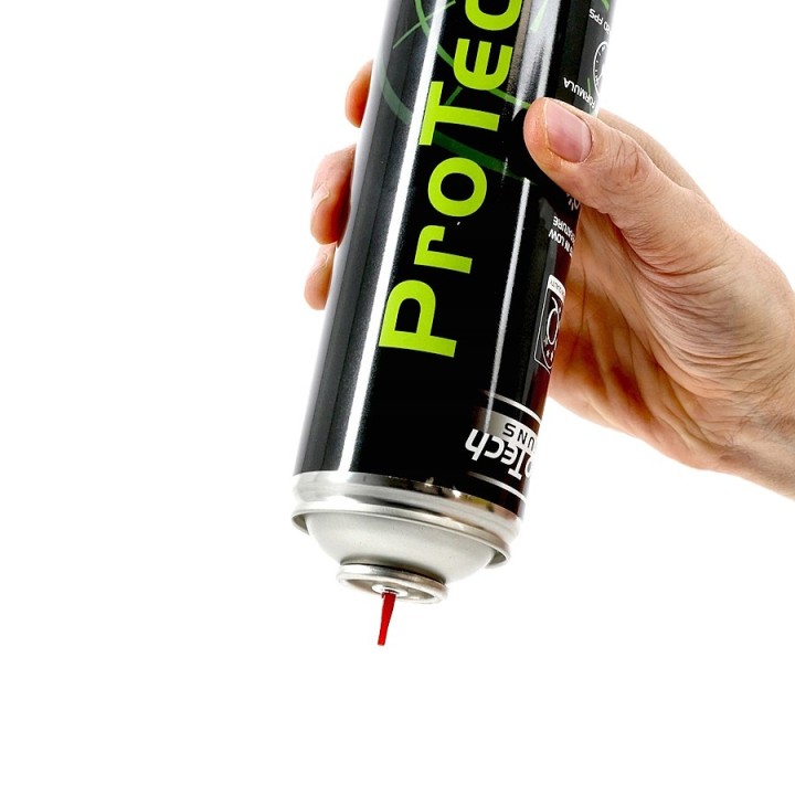 Green Gas Protech 1000 ml, recharge de gaz airsoft haute pression pour répliques blowback GBBR