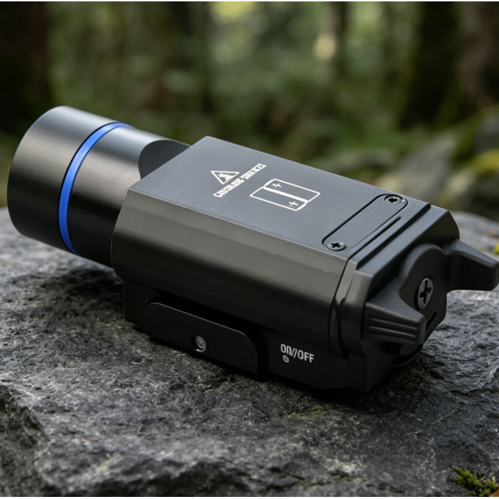 Lampe de poche LED de lumière de chasse tactique QD d'usine 500 lumens