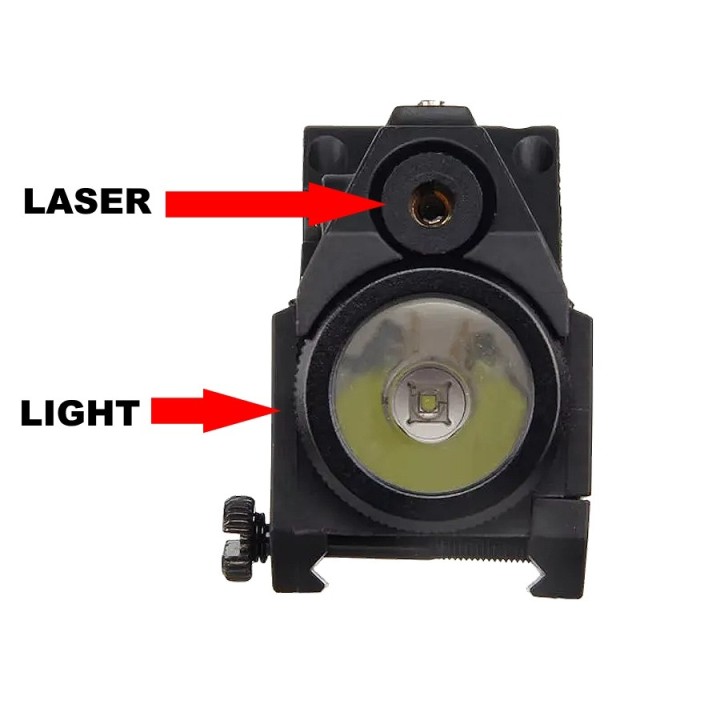 Lampe laser Black Eagle en alliage d’aluminium
