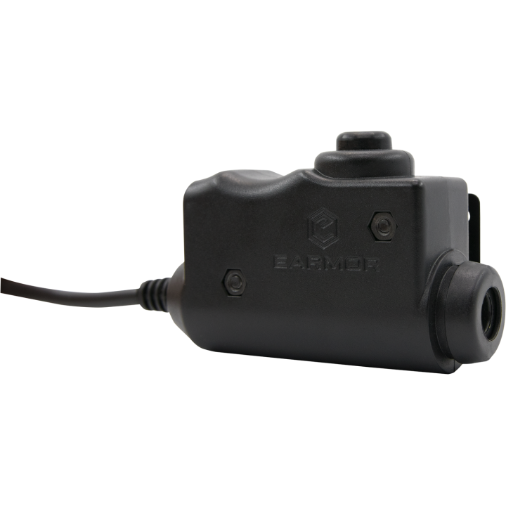 Earmor PTT M51 pour Midland - connecteur casque