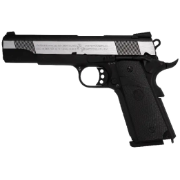 Colt 1911 Combat GBB argent et noir Cybergun