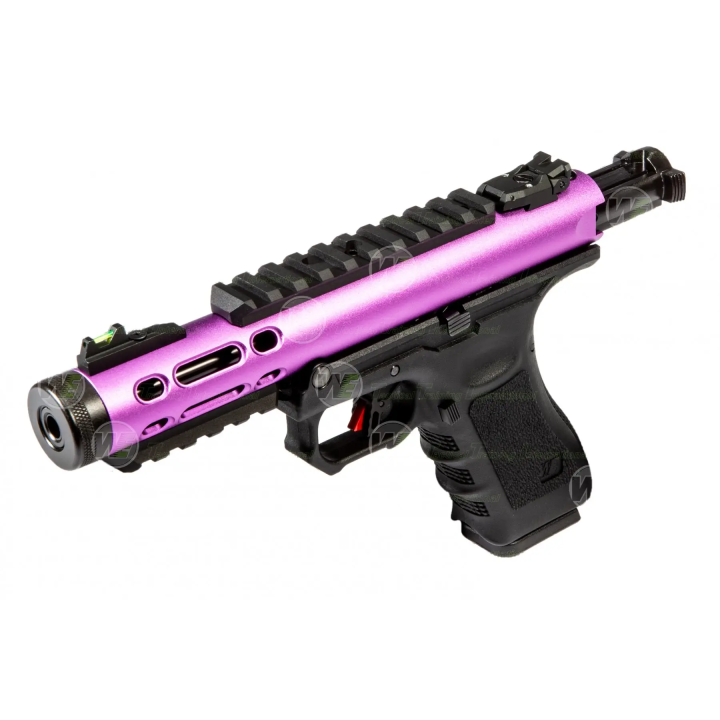 WE Galaxy GBB violet pistolet airsoft à gaz