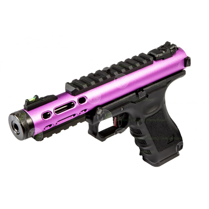 WE Galaxy GBB violet pistolet airsoft à gaz