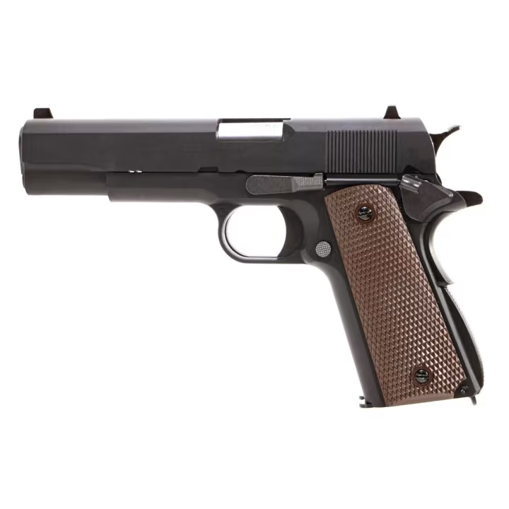 Pistolet WE 1911 Double Canon gaz GBB full metal