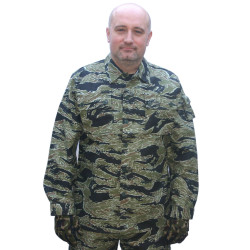Veste camouflage Tiger Stripe Taille S Black Eagle 