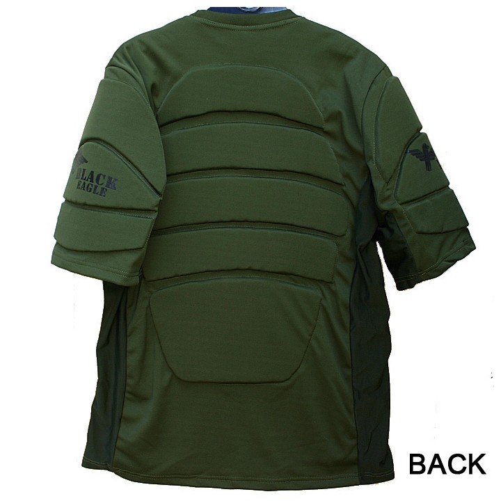 Paintball Chest Protection Black Eagle Corporation Green kids