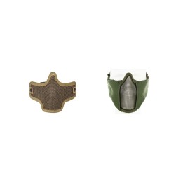 Half Mask Protection Visage Airsoft Solide Fiable Qualité Univairsoft
